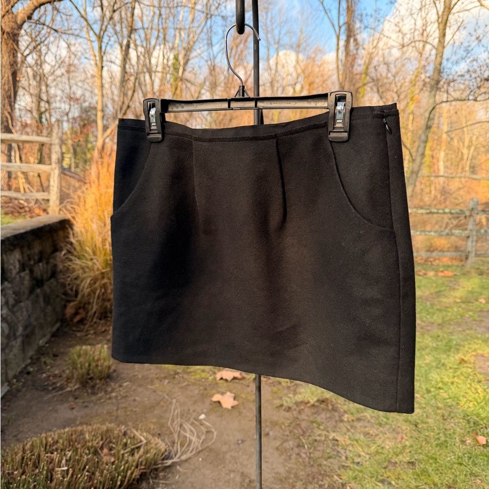J.Crew Black Wool Mini Skirt - Picture 6 of 6